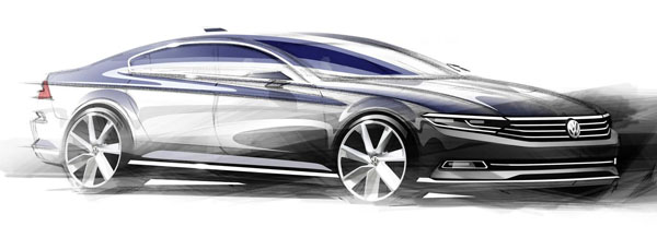 vw-passat-sketch-side2