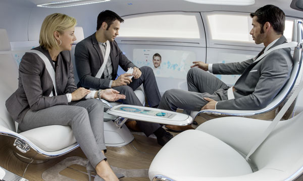 Mercedes-Benz F015 - Luxury in Motion