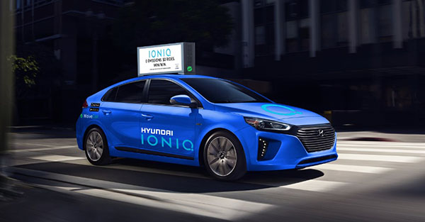 HYUNDAI TEAMS UP WITH WAIVECAR TO OFFER IONIQ ELECTRIC VEHICLES AS PART OF FREE CAR-SHARING PROGRAM